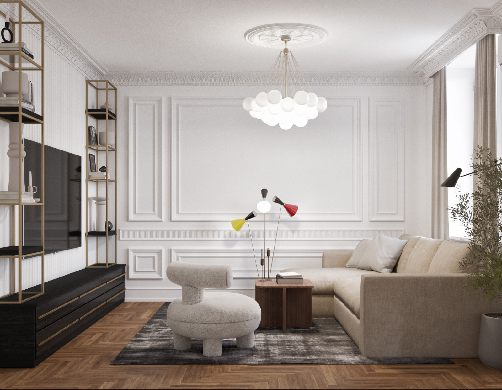 Квартира в сталинском доме на Кутузовском проспекте