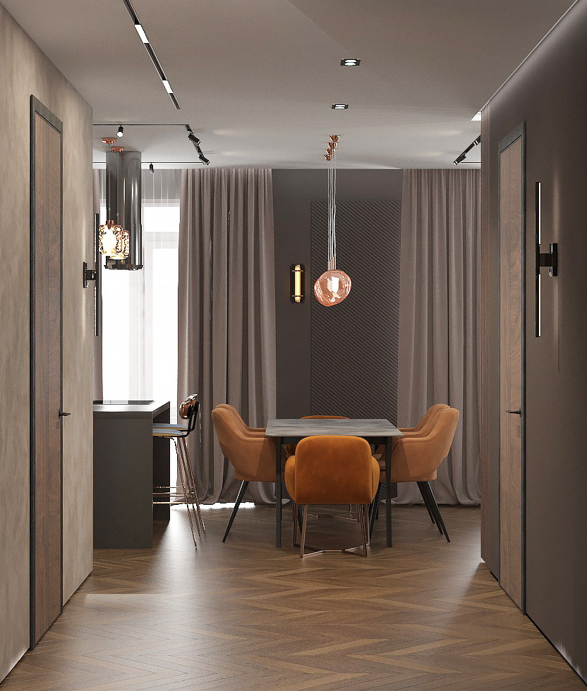 Дизайн-проект квартиры 90,7 м2