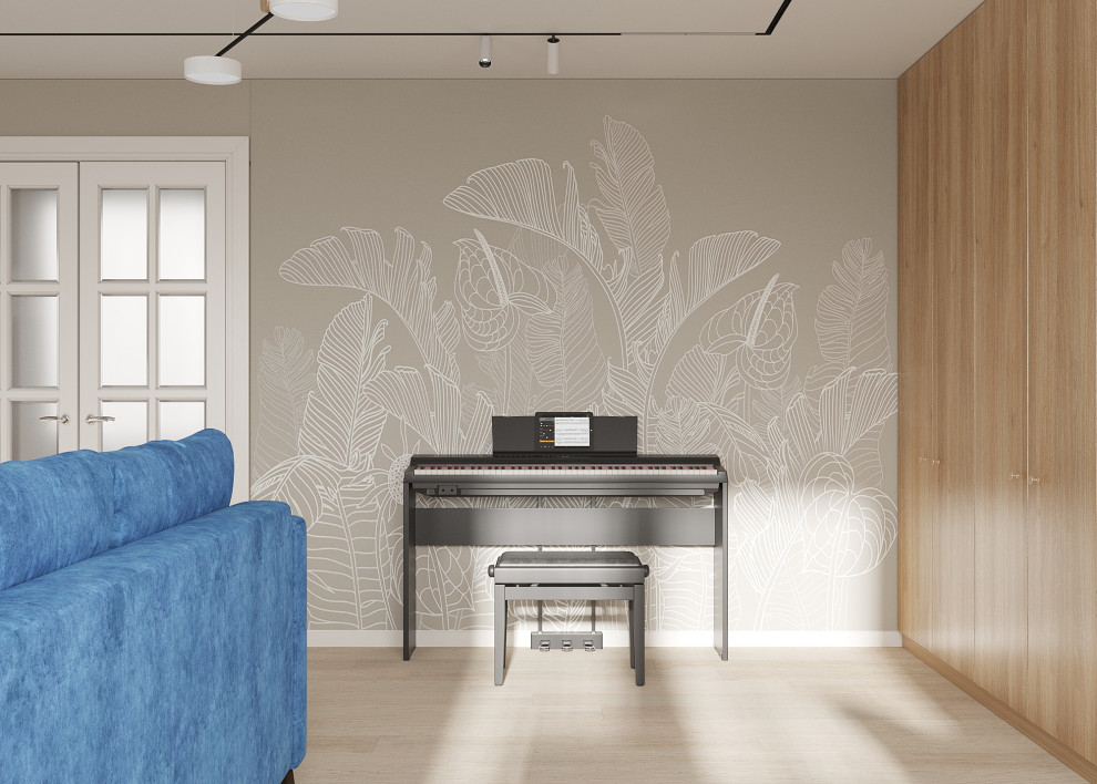 Гостиная в скандинавском стиле