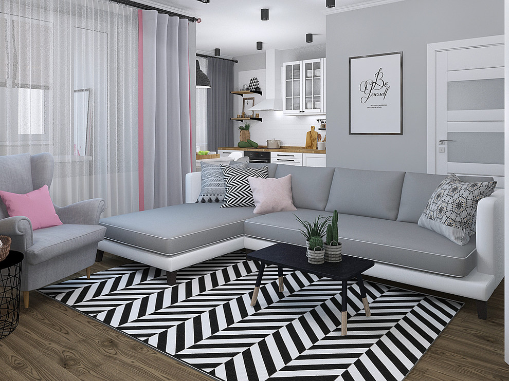 Обложка проекта: Квартира для молодой девушки