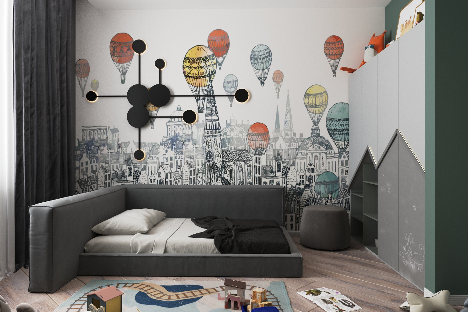 Детская в современном стиле