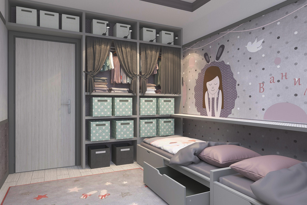 Обложка проекта: декор детской для девочки