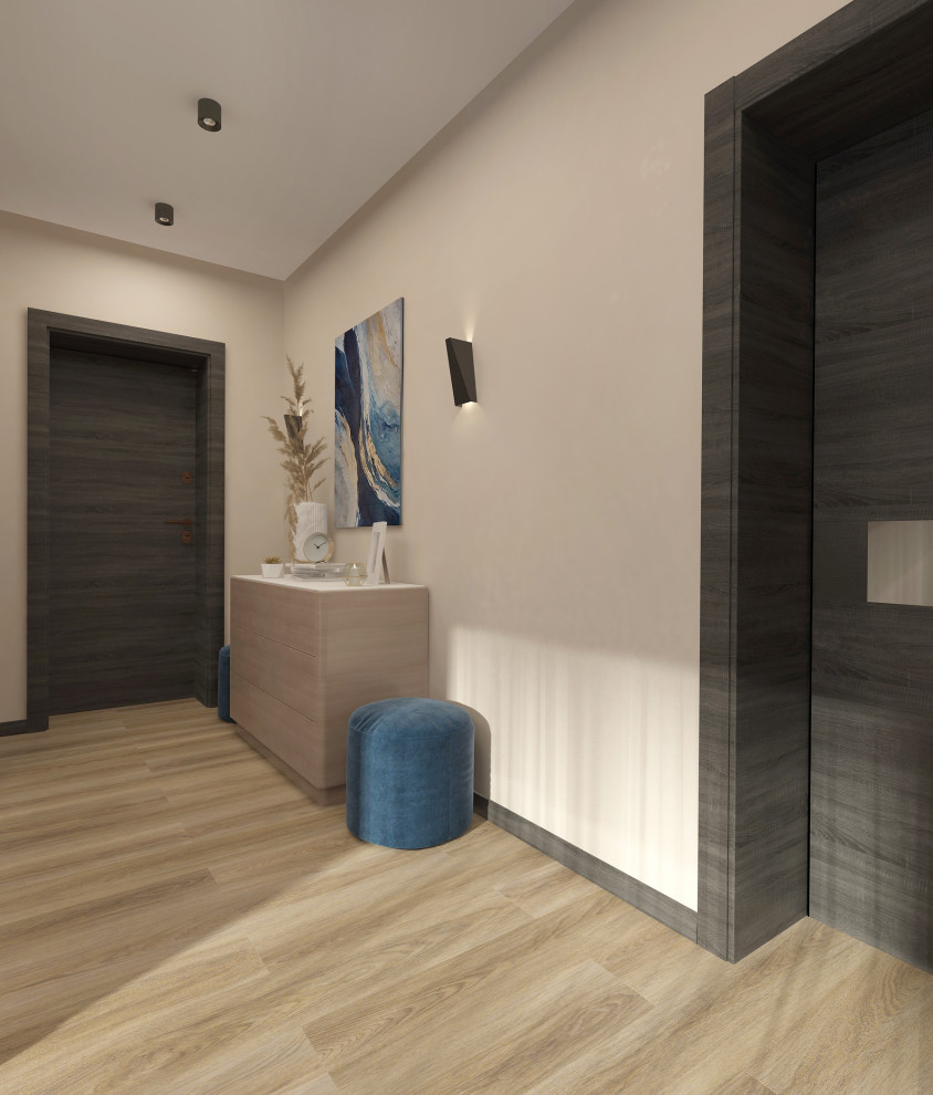 Квартира 100 кв.м. в жилом комплексе. Современный стиль.