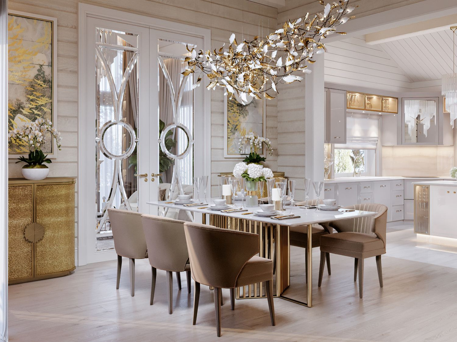 КП Руза Фэмили, столовая