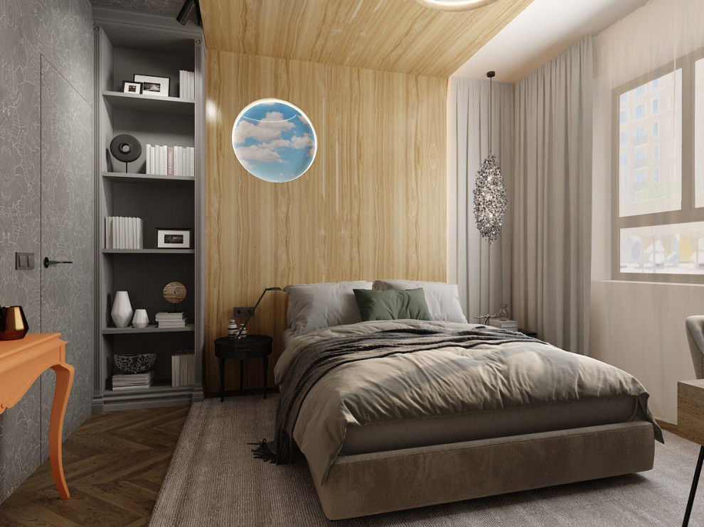 Дизайн проект Квартиры 57 м2 в ЖК Селигер Сити, Москва