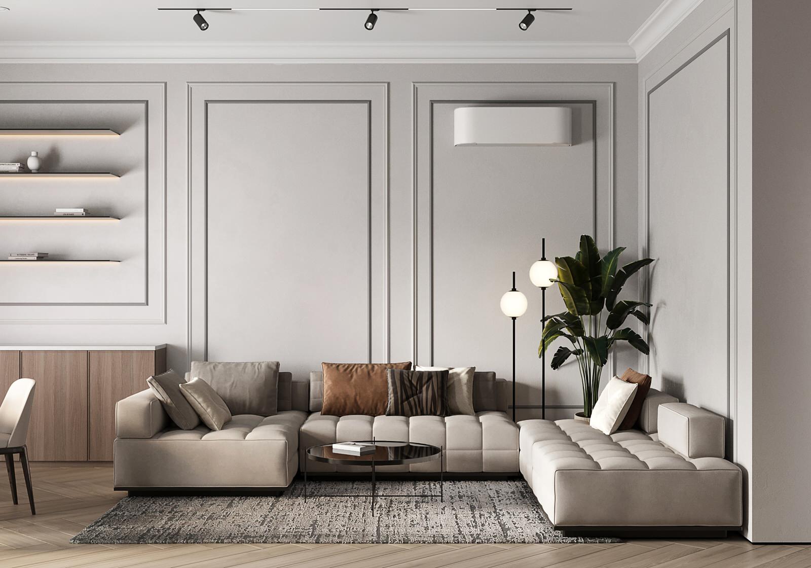 Гостиная-кухня