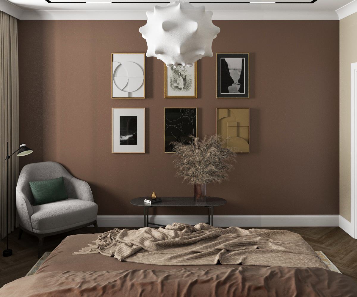 Карамельная спальня