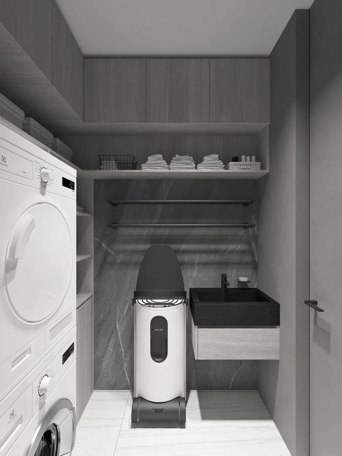 2-х комнатная квартира в современном стиле для молодой семьи