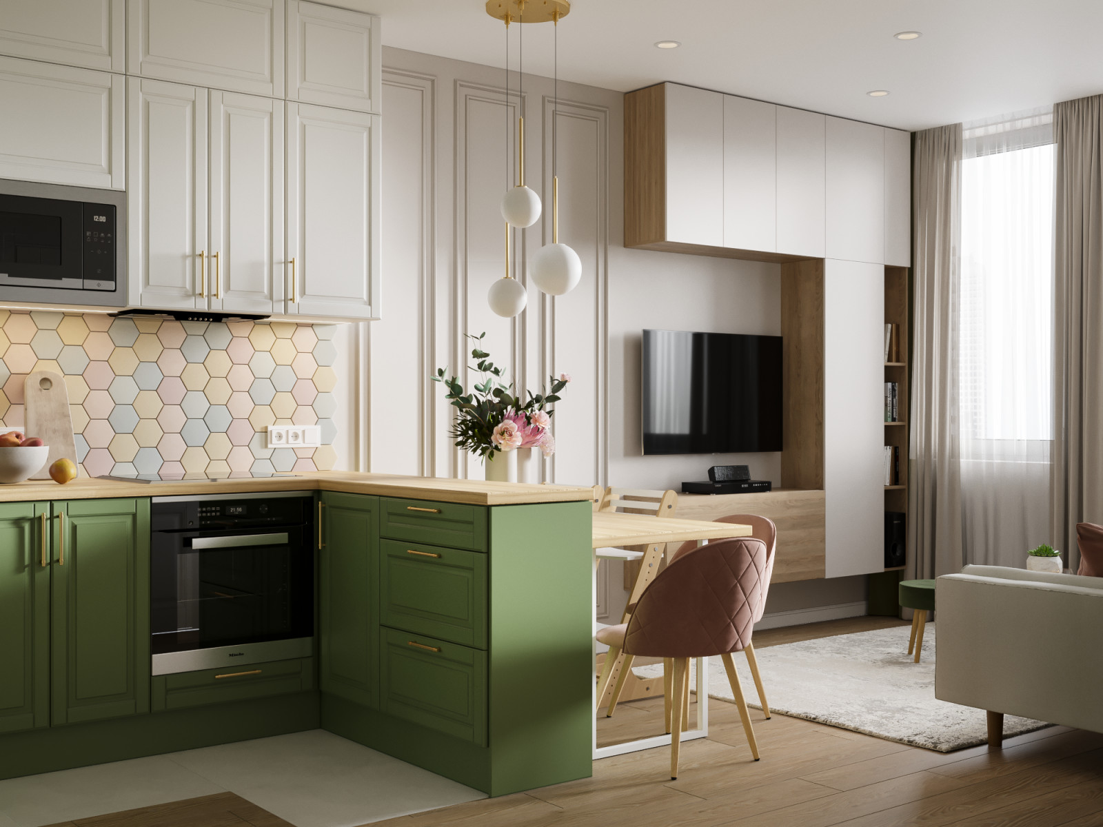 Квартира в Отрадном, 56 кв.м