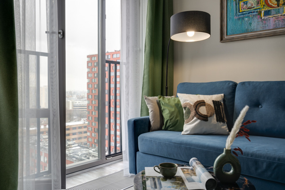 Хоумстейджинг квартиры в Москве для посуточной аренды