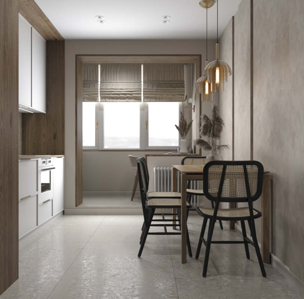 Квартира в стиле эко-минимализм