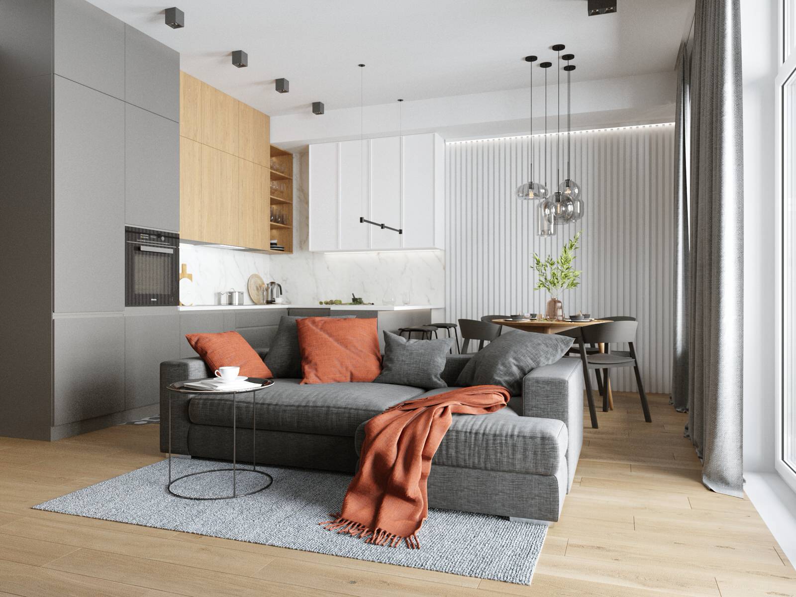 Дизайн-проект квартиры в ЖК Магнифика