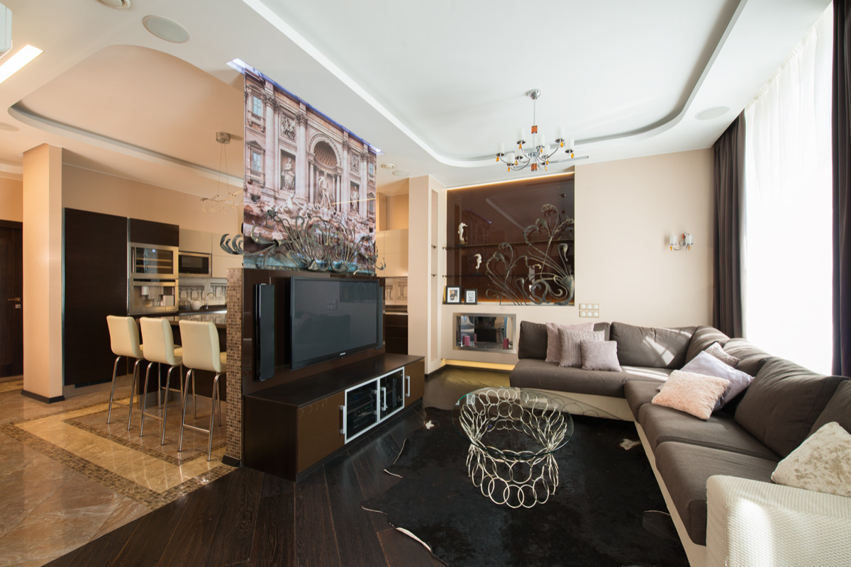 Обложка проекта: Фото интерьеров квартиры 120 кв.м. Авеню 77