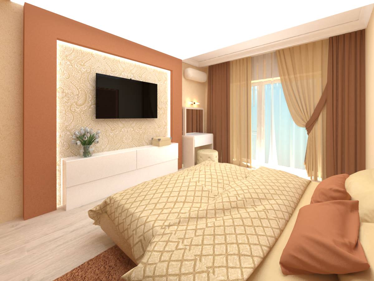 яркая квартира для молодой семьи