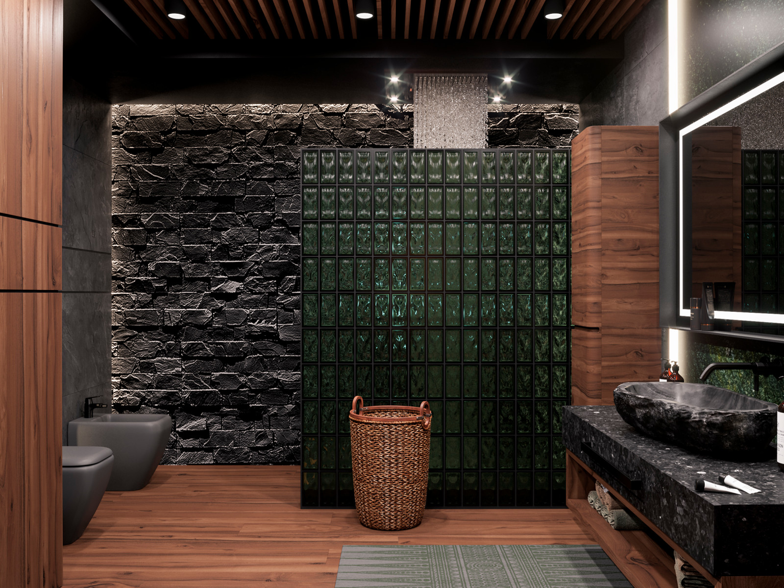 Квартира ЖК Садовые кварталы в современном стиле "Столичное Бали"