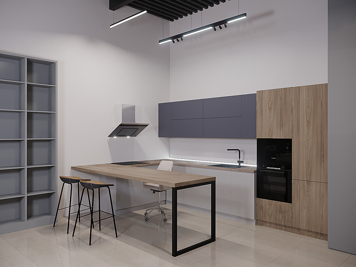 Дизайн- проект студии по продаже встраиваемой кухни