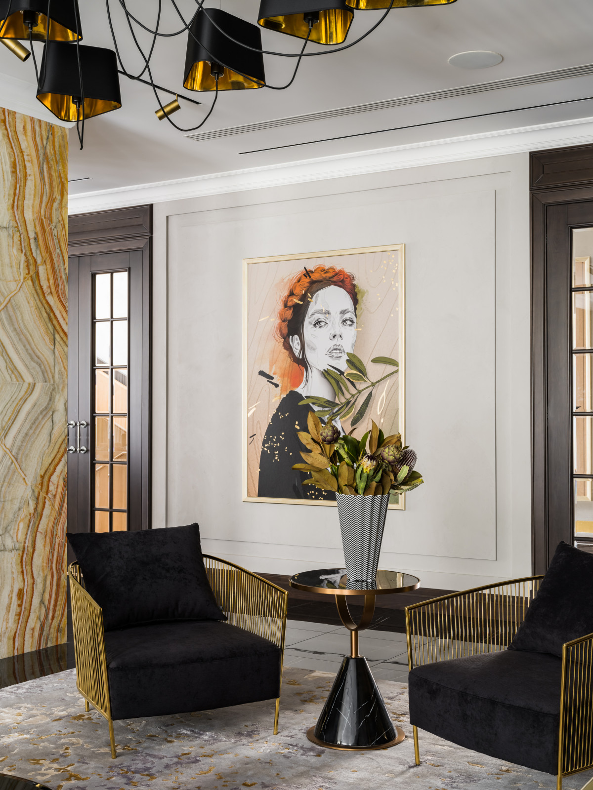 Стилизация загородного дома в КП Николино