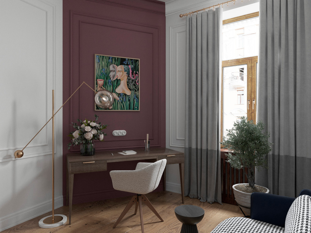 Проект в старом фонде в центре СПб. Ретро и винтаж.