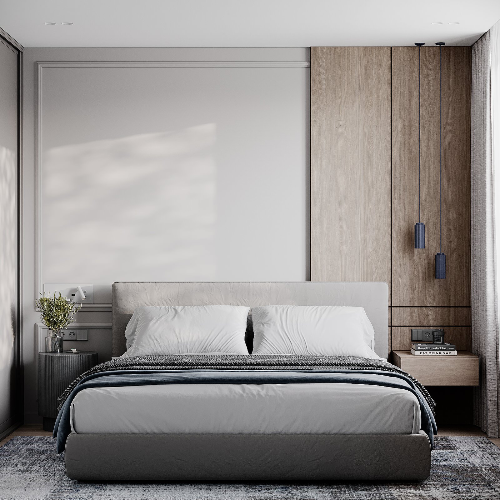 Обложка проекта: Квартира ЖК Смарт квартал на Октябрьской 81,7 м²