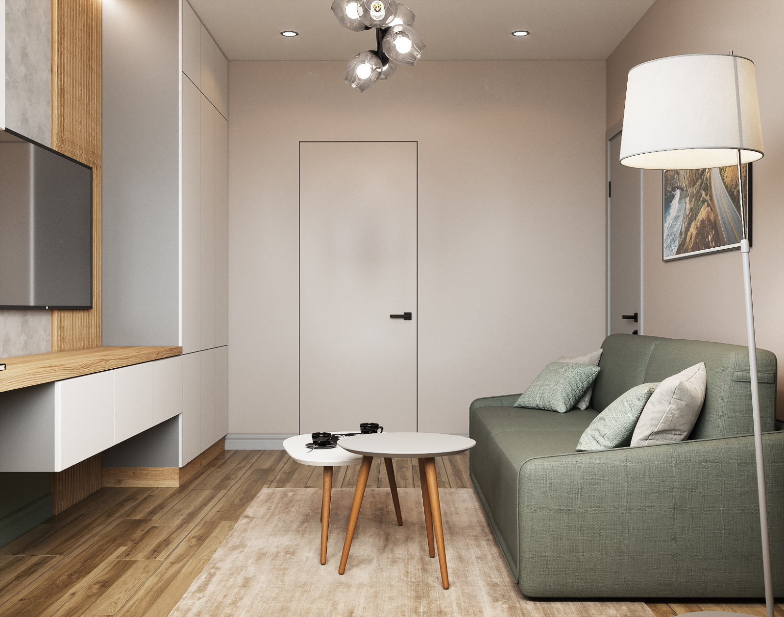 Однокомнатная квартира