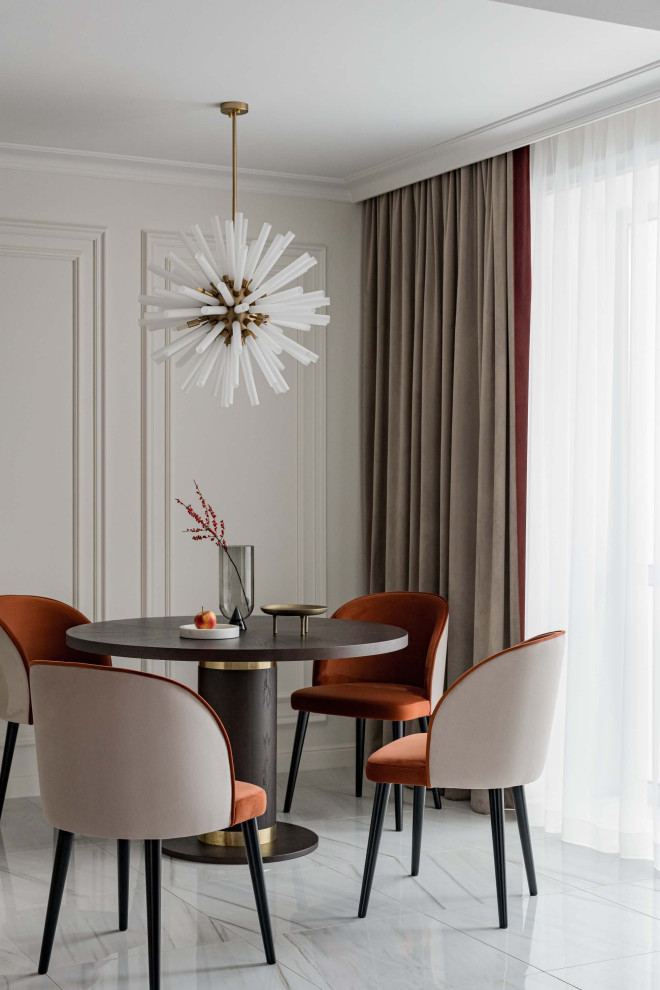 Интерьер квартиры в единой цветовой стилистике