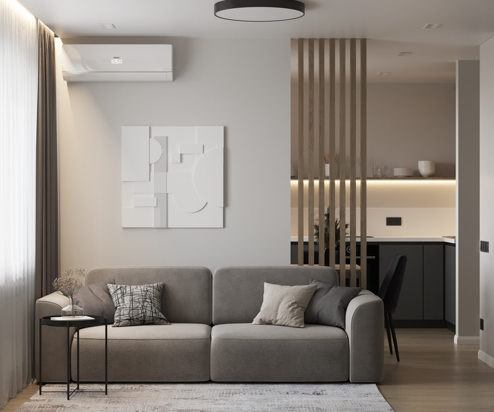 Дизайн-проект однокомнатной квартиры