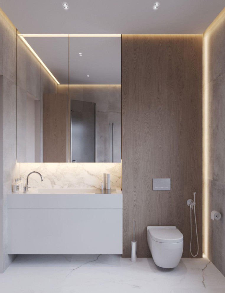 Просторный дом в светлых оттенках