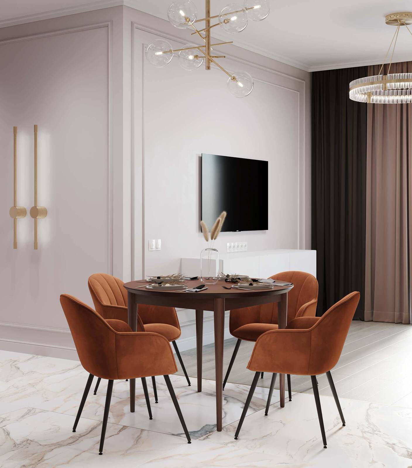 Проект в ЖК Селигер Сити 72м2