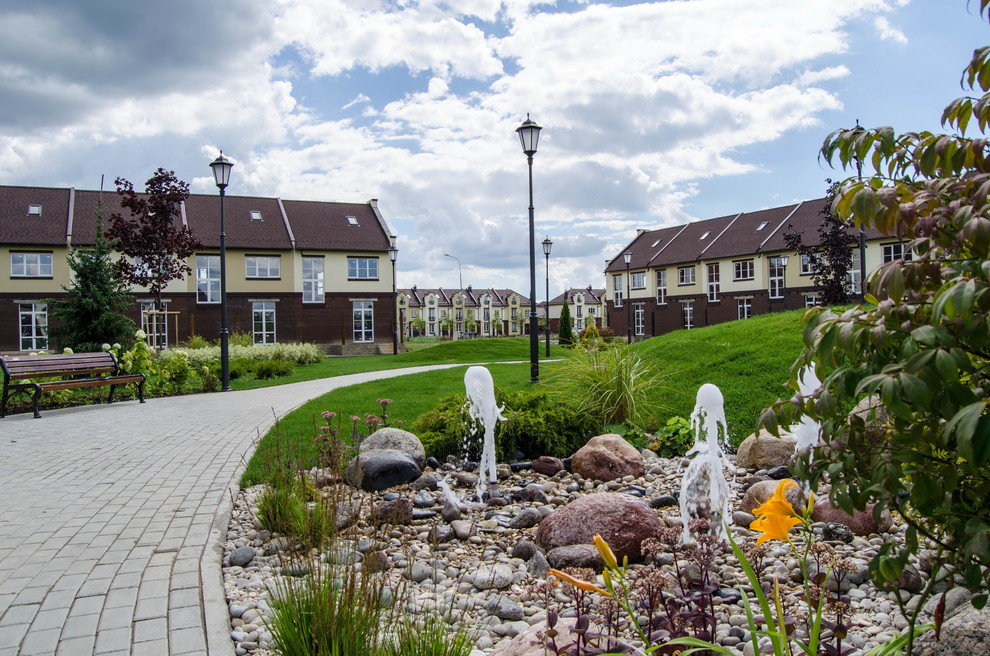 Озеленение коттеджного поселка "Юсупово-парк"