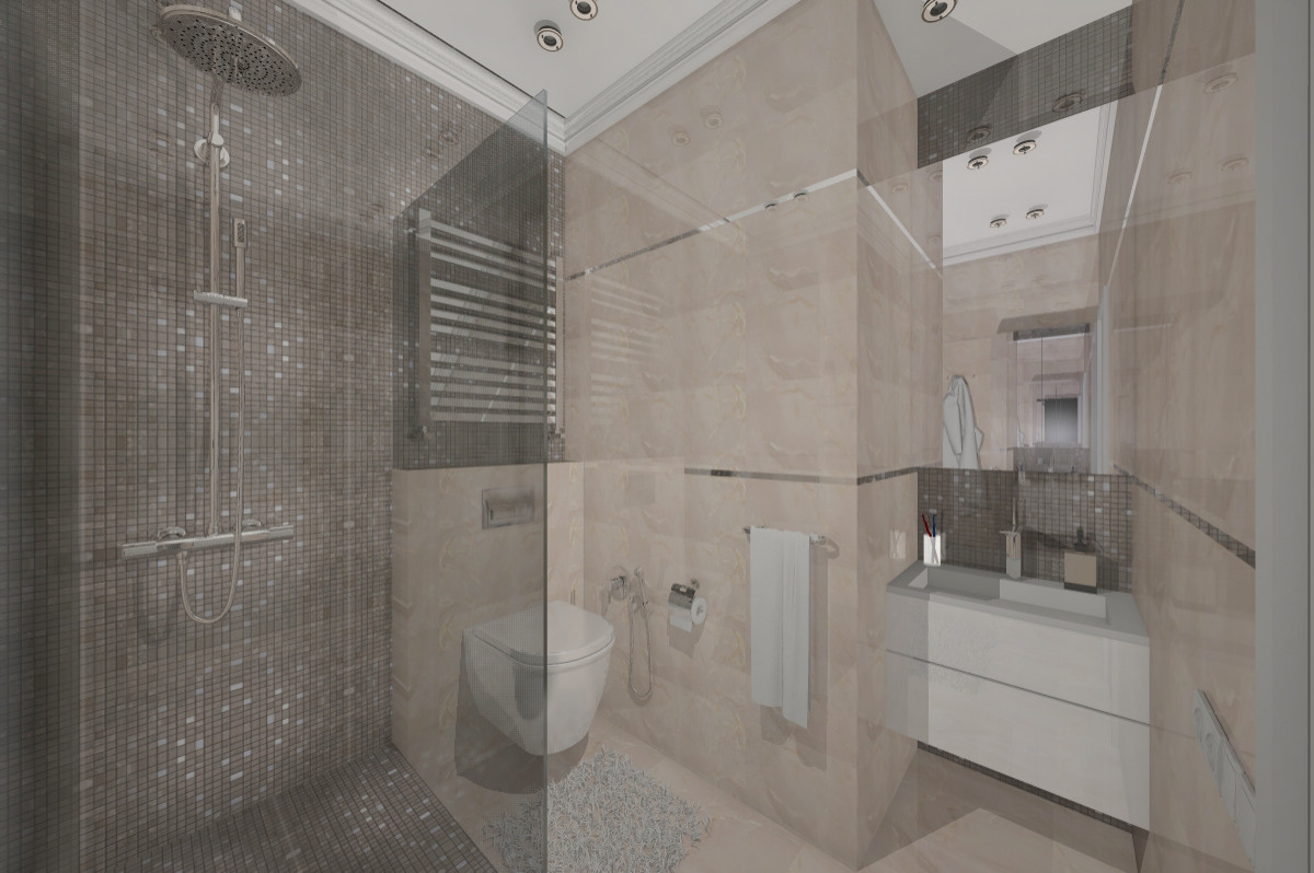 Дизайн и ремонт трехкомнатной квартиры (м. Рассказовка)