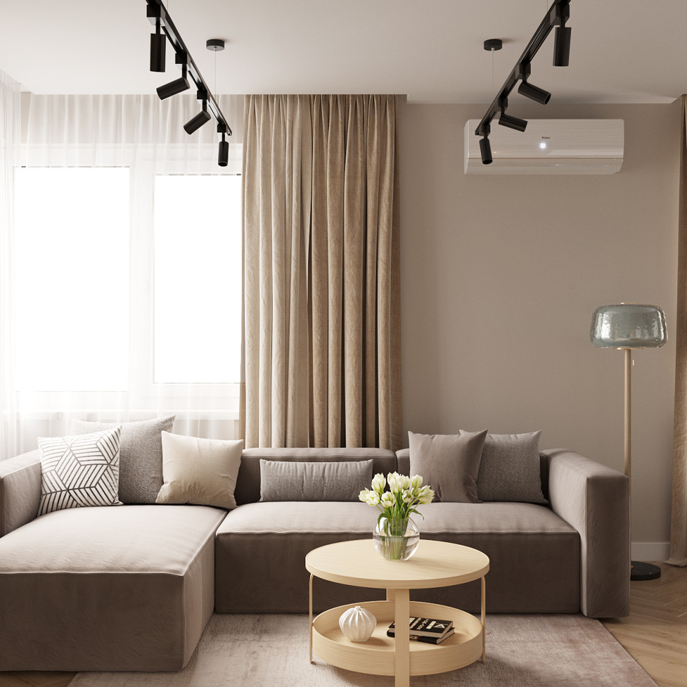 Дизайн-проект квартиры, площадью 56м2 в г. Москва