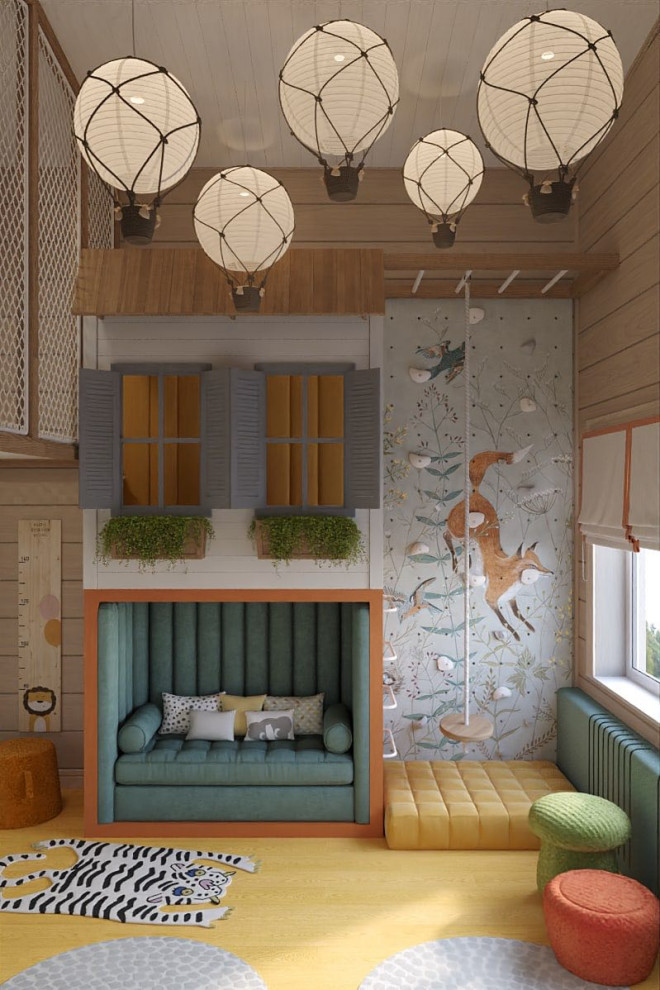 Дизайн-проект дома из клееного бруса в КП «Ново-луговая»