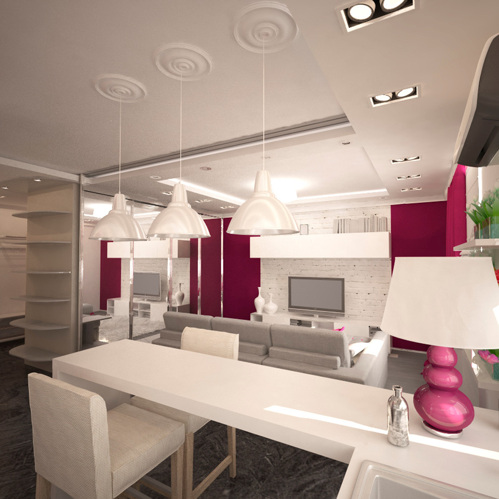 Обложка проекта: Дизайн 2-х комнатной квартиры в Некрасовском