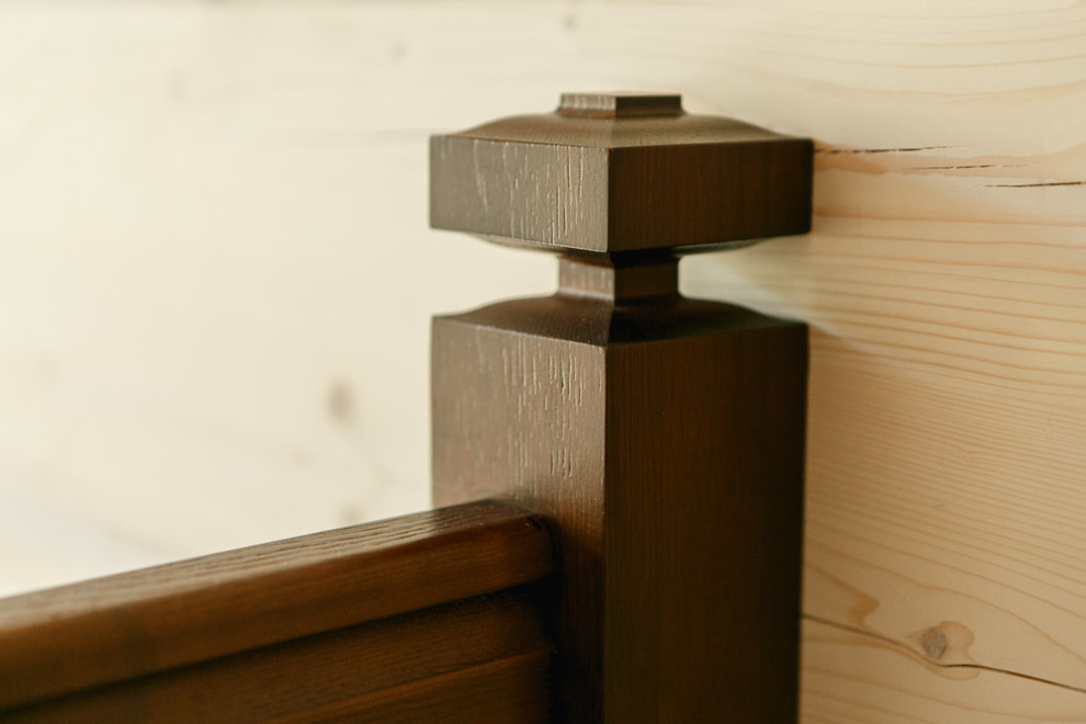 Интерьер дома из клееного бруса