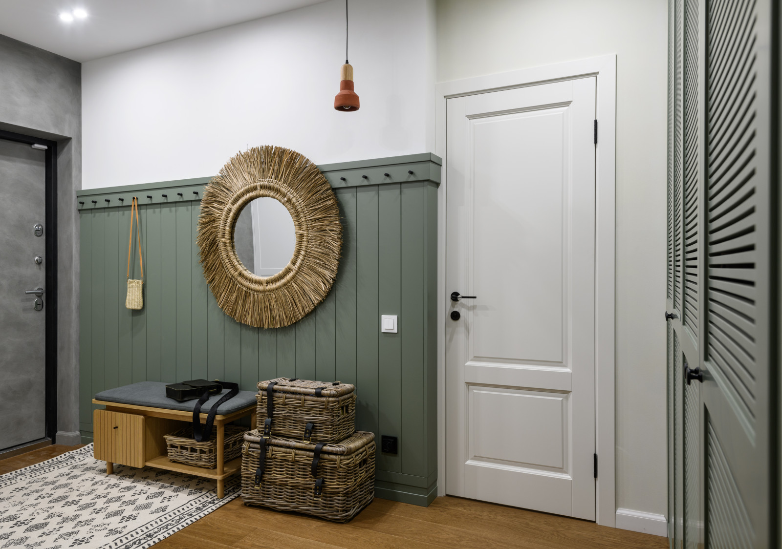 Деревенский сканди в городской квартире