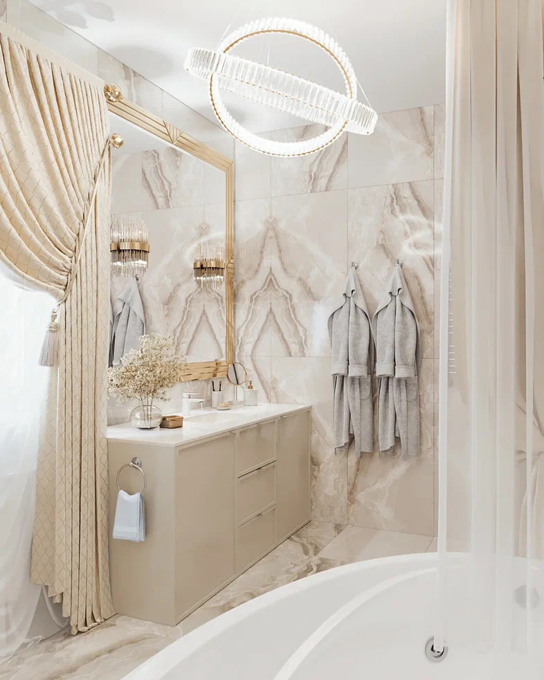 Ванная комната в НЕОклассическом стиле