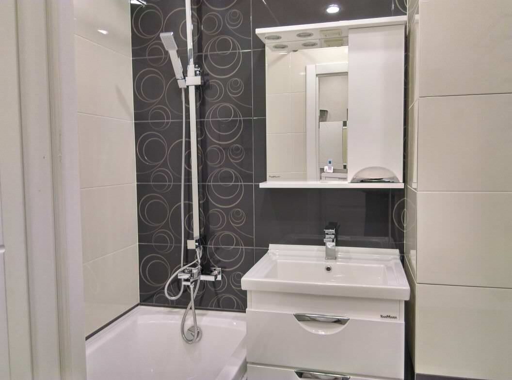 Однокомнатная квартира в серых тонах