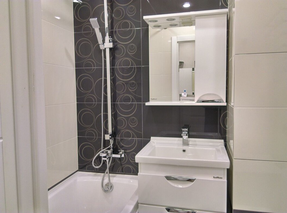 Однокомнатная квартира в серых тонах