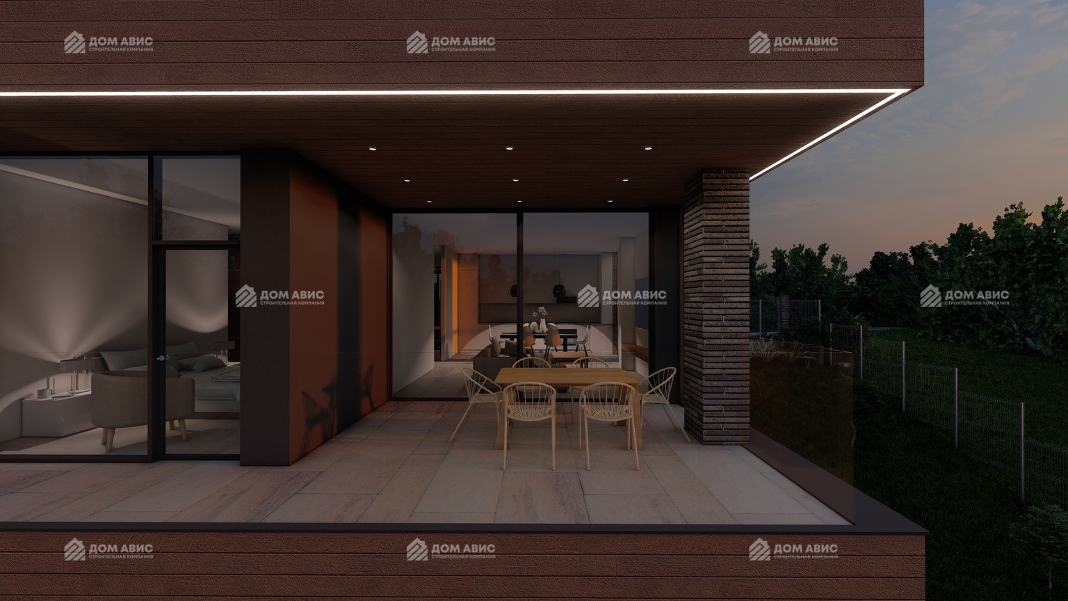 проект дома в Сочи, Бестужевское