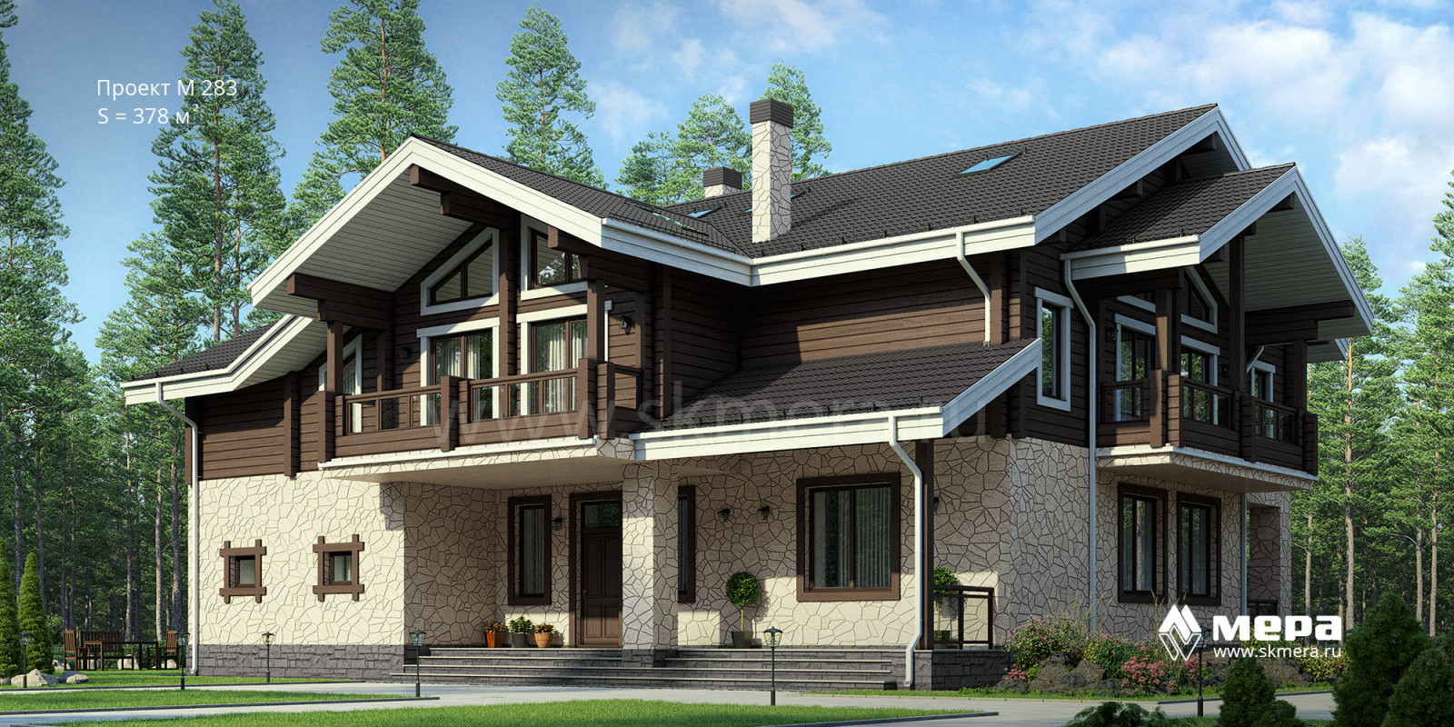 Обложка проекта: Проекты современных домов-шале