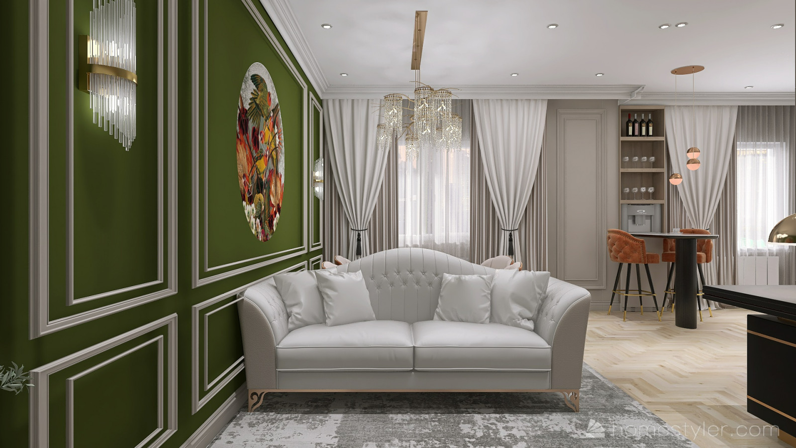 Трехкомнатная квартира