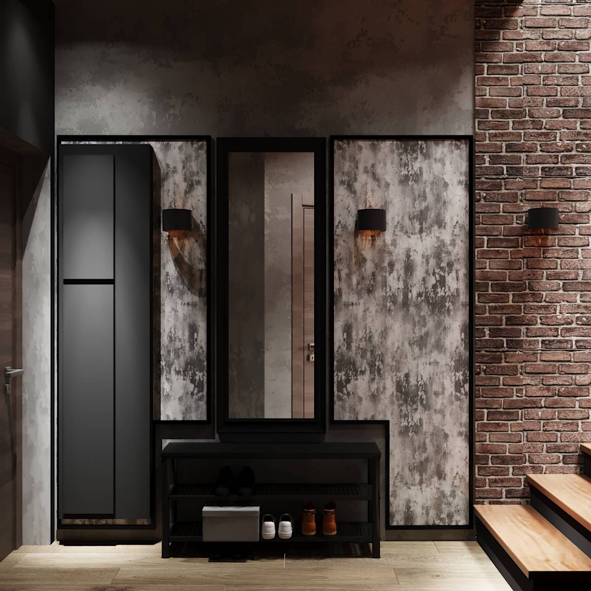 Дизайн дома в стиле "Лофт" в Немецкой деревне