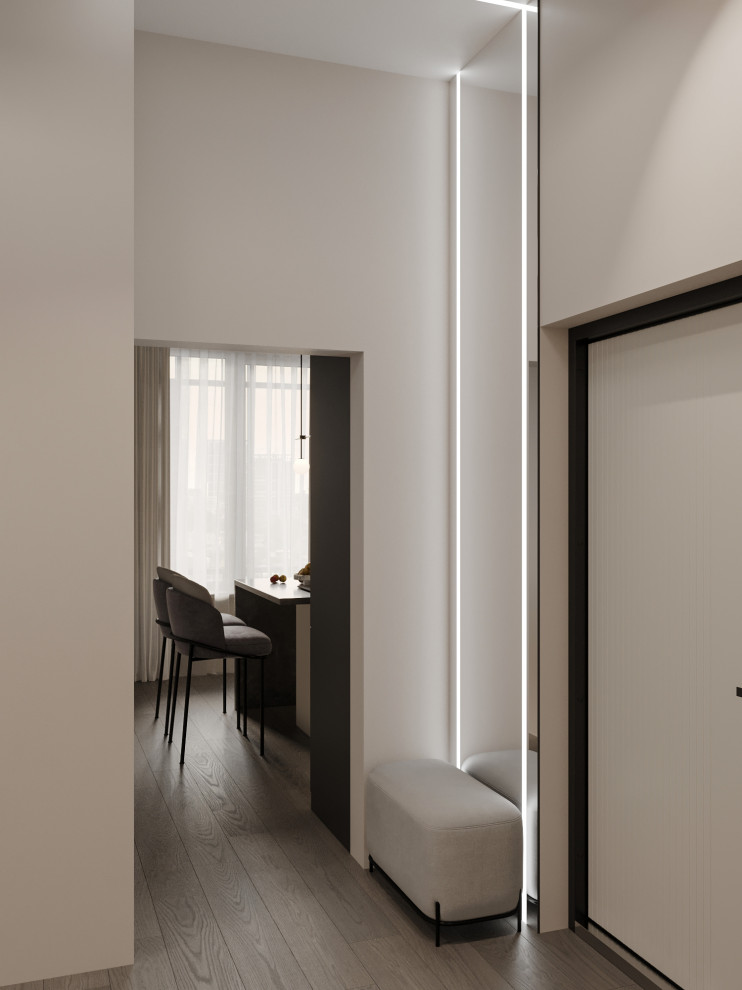 Светлая квартира для семьи из двух человек