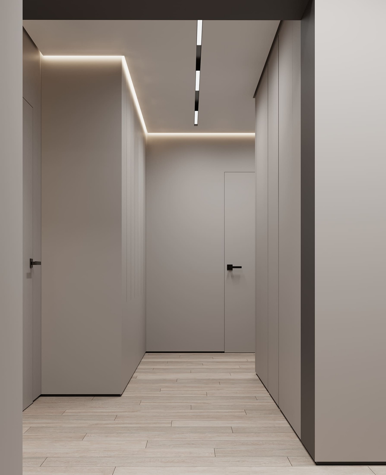 Дизайн-проект пентхауса для молодой пары