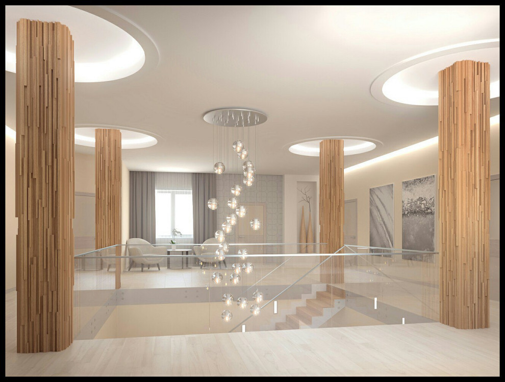 Дизайн проект частного дома в современном стиле