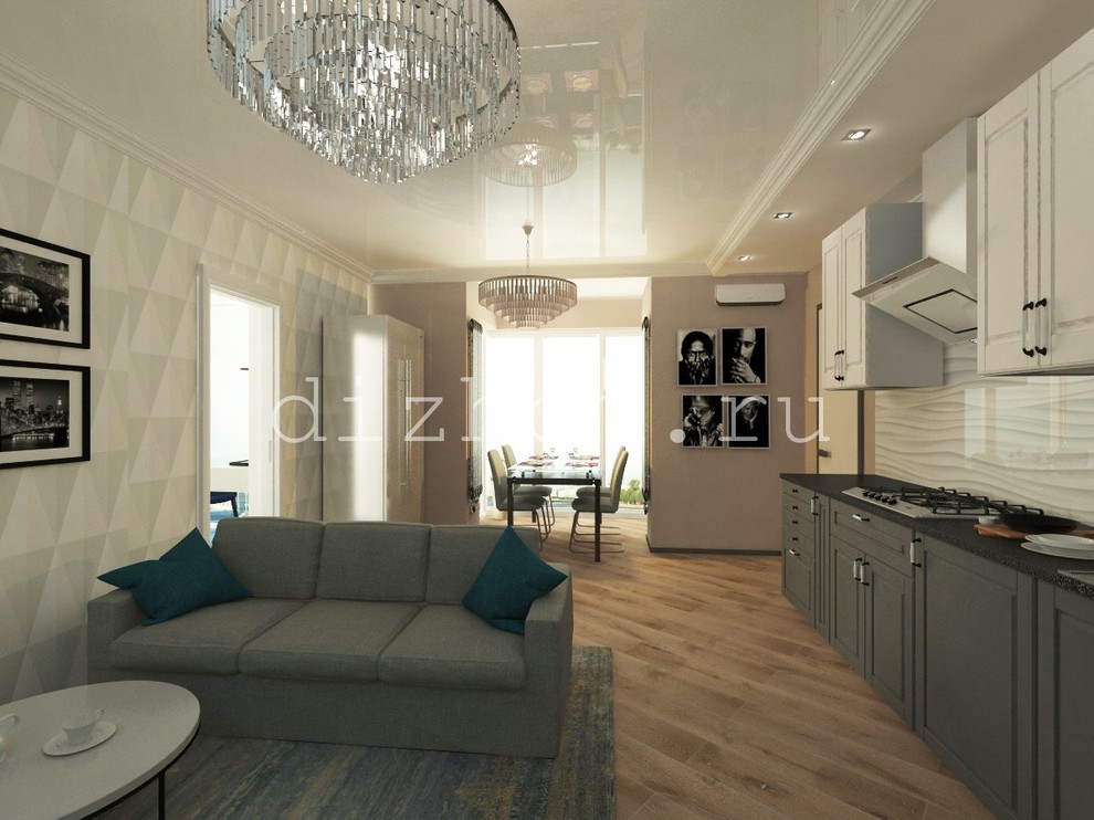 Однокомнатная квартира.