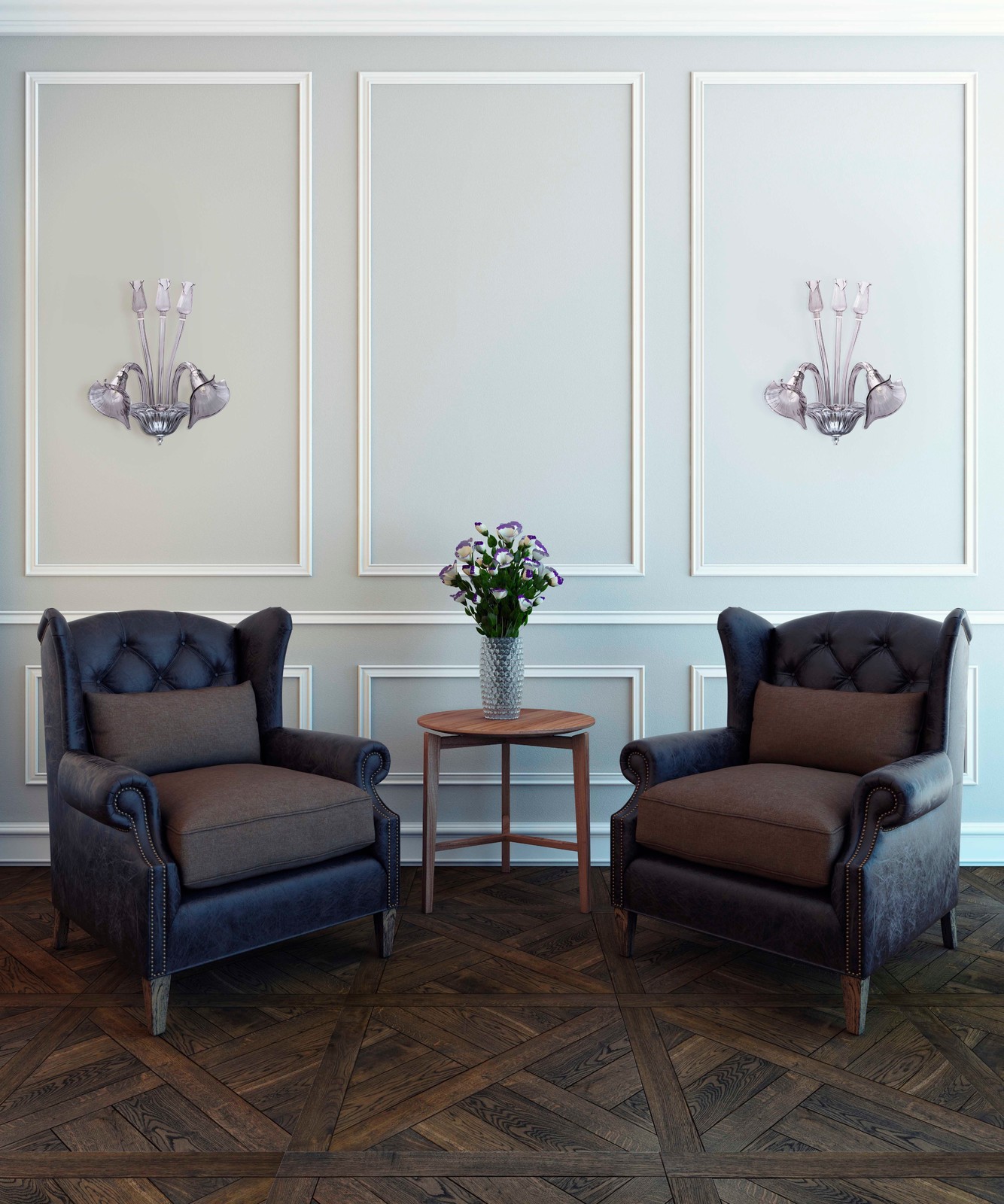 Гостиная в благородных тонах