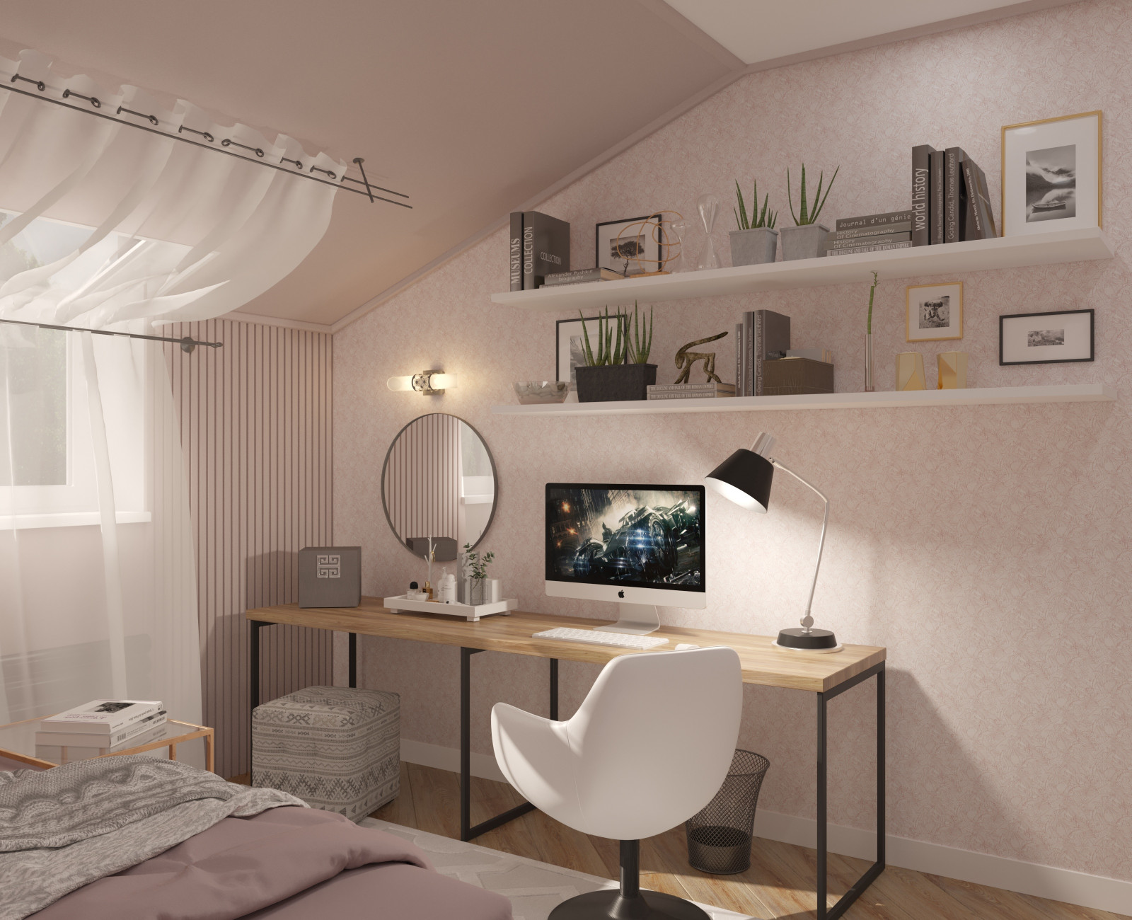 Проект жилого дома с мансардой, КП "Чешская деревня"