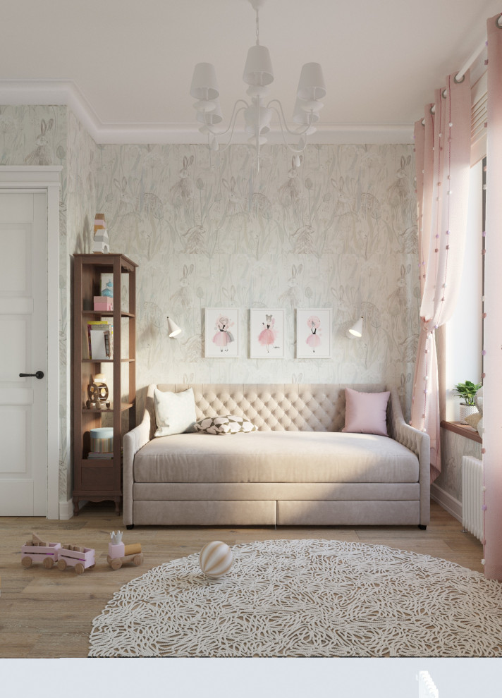 Квартира с этническими мотивами.