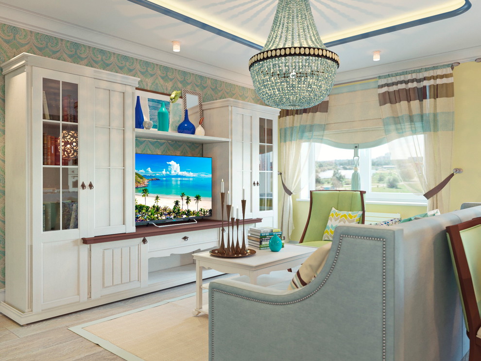 Квартира в Средиземноморском стиле 60м2